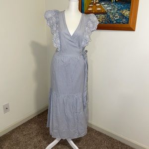 NWT Sz. L The Gap Summer Wrap Dress